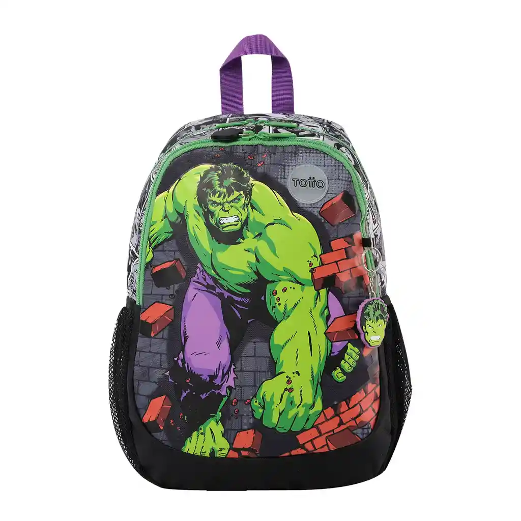 Morral Para Niño Avenger Hulkcap M Azul