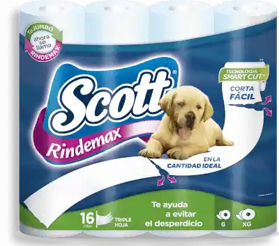 Scott Rindemax Papel Higiénico 