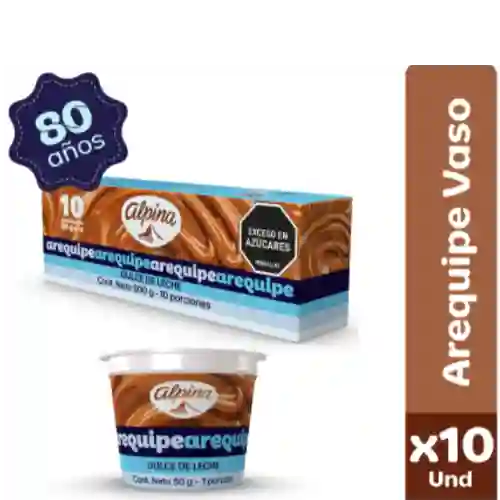 Arequipe Alpina X 10 Un 50g