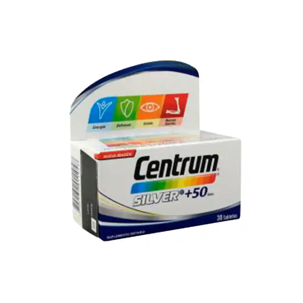 Centrum Silver +50 Años Tabletas Caja