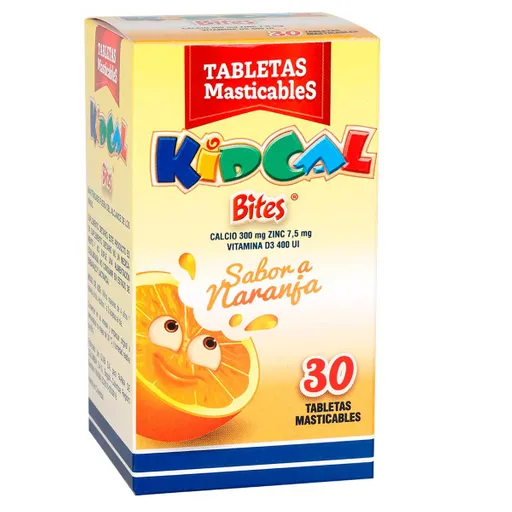 Kidcal Bites (300 mg/7.5 mg)