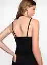 Top Sato Negro Talla 19 Teen Niñas Mango