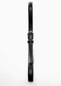 Cinturón Nico Negro Talla M Mujer Mango