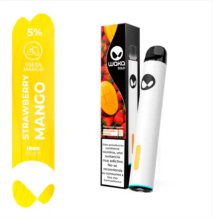 Waka Solo Vapeador Sabor Strawberry Mango