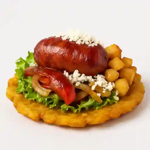 Patacón de Chorizo