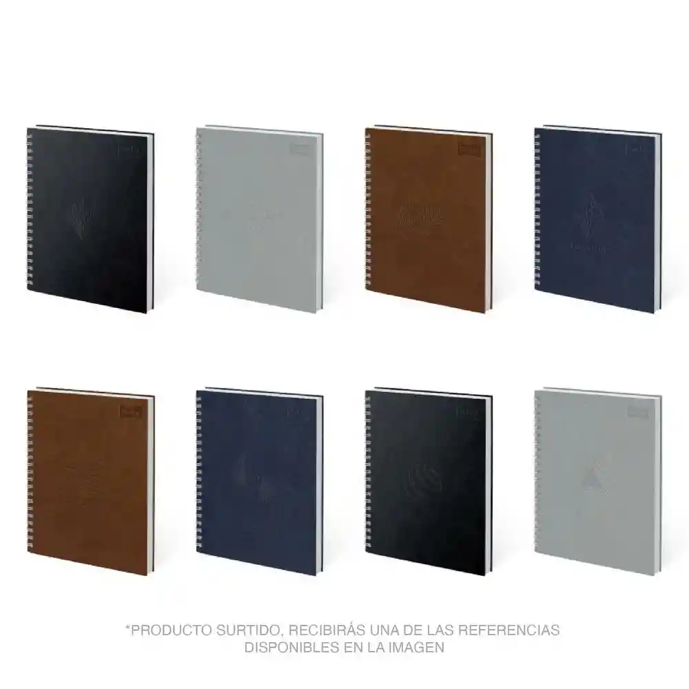 Cuaderno Cuero Mixto 160 Hojas Multimateria Scribe