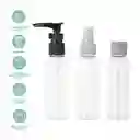 Juego de Viaje Serie Silvery Gray Miniso