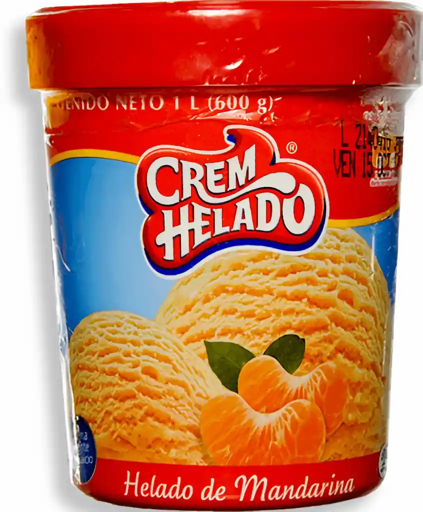 Crem Helado En Crema Sabor Fruta