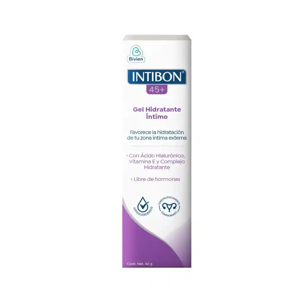 Gel Hidratante Intimo Intibon 45+ Tubo