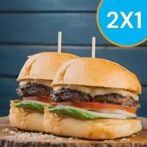 Combo 2x1 Hamburguesa Doble Carne