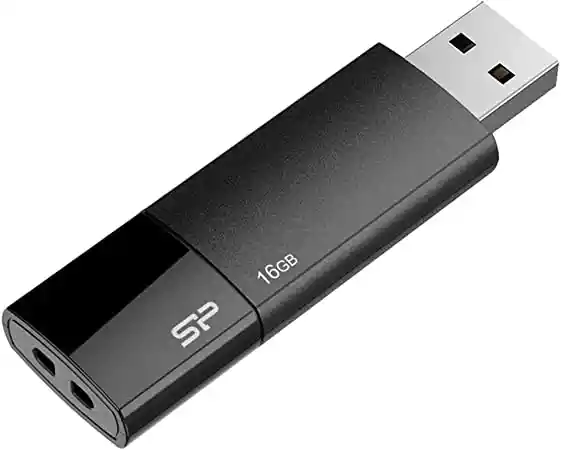 Silicon Power USB Ultima U05 de 16GB Sp Negra