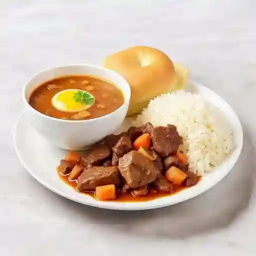 Caldo de Costilla más Bandeja