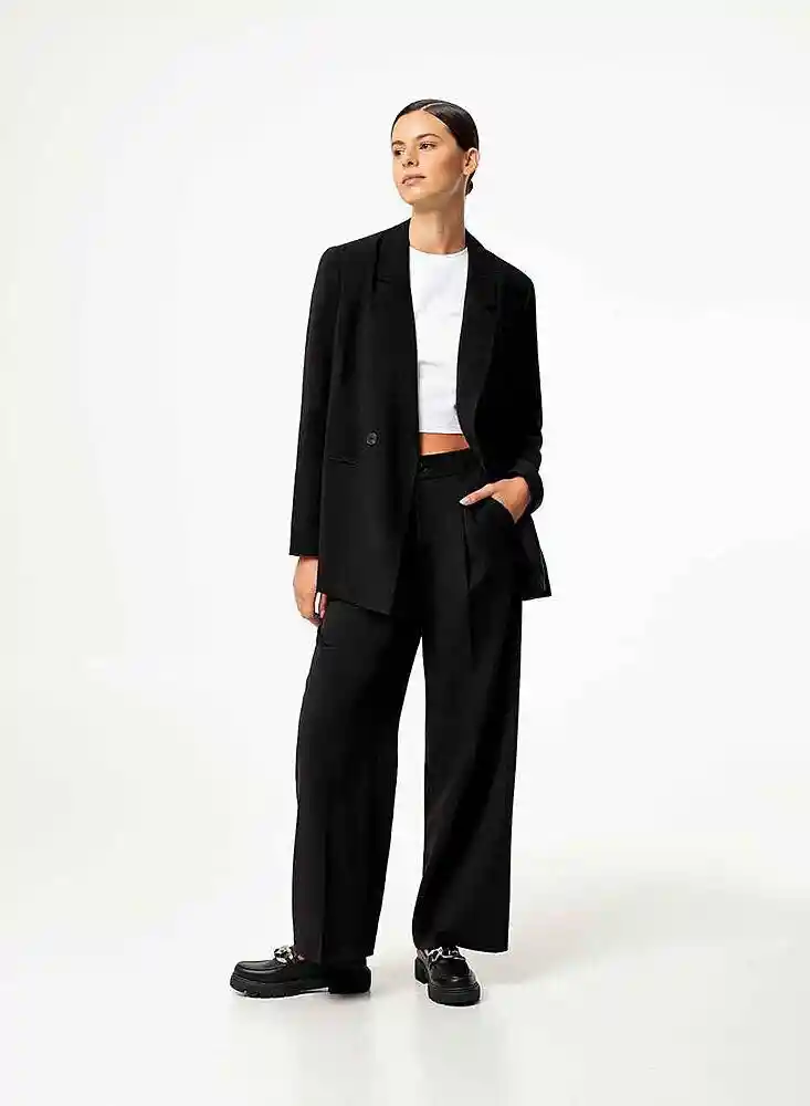 Pantalon Largo Mujer 10-negro 799