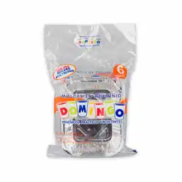 Domingo Moldes en Aluminio Lasagna X6
