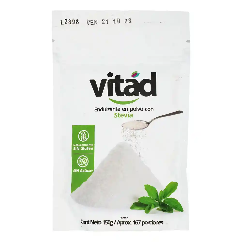 Endulzante Polvo Stevia Vitad