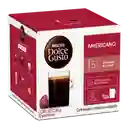 Cápsulas de Café NESCAFÉ DOLCE GUSTO Americano x 80g
