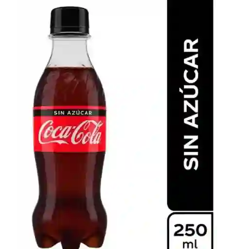 Coca cola sin azucar 250 ml