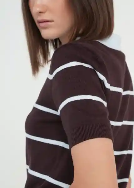 Tejido Mujer Café Ristretto Ultraoscuro Talla M 489g077 Naf Naf