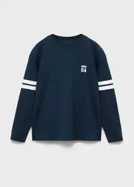 Camiseta Varsi Navy Talla 14 Niños Mango