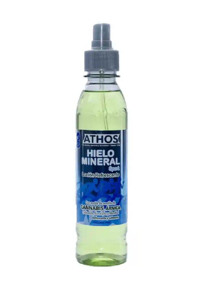 Athos Hielo Mineral Sport Con Aceite de Semilla de Cannabis