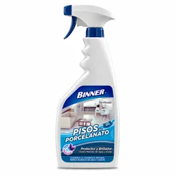 Binner Protector y Brillador Pisos Violeta Griega 700 mL