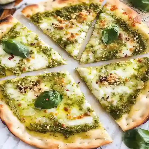 Pizza con Pesto