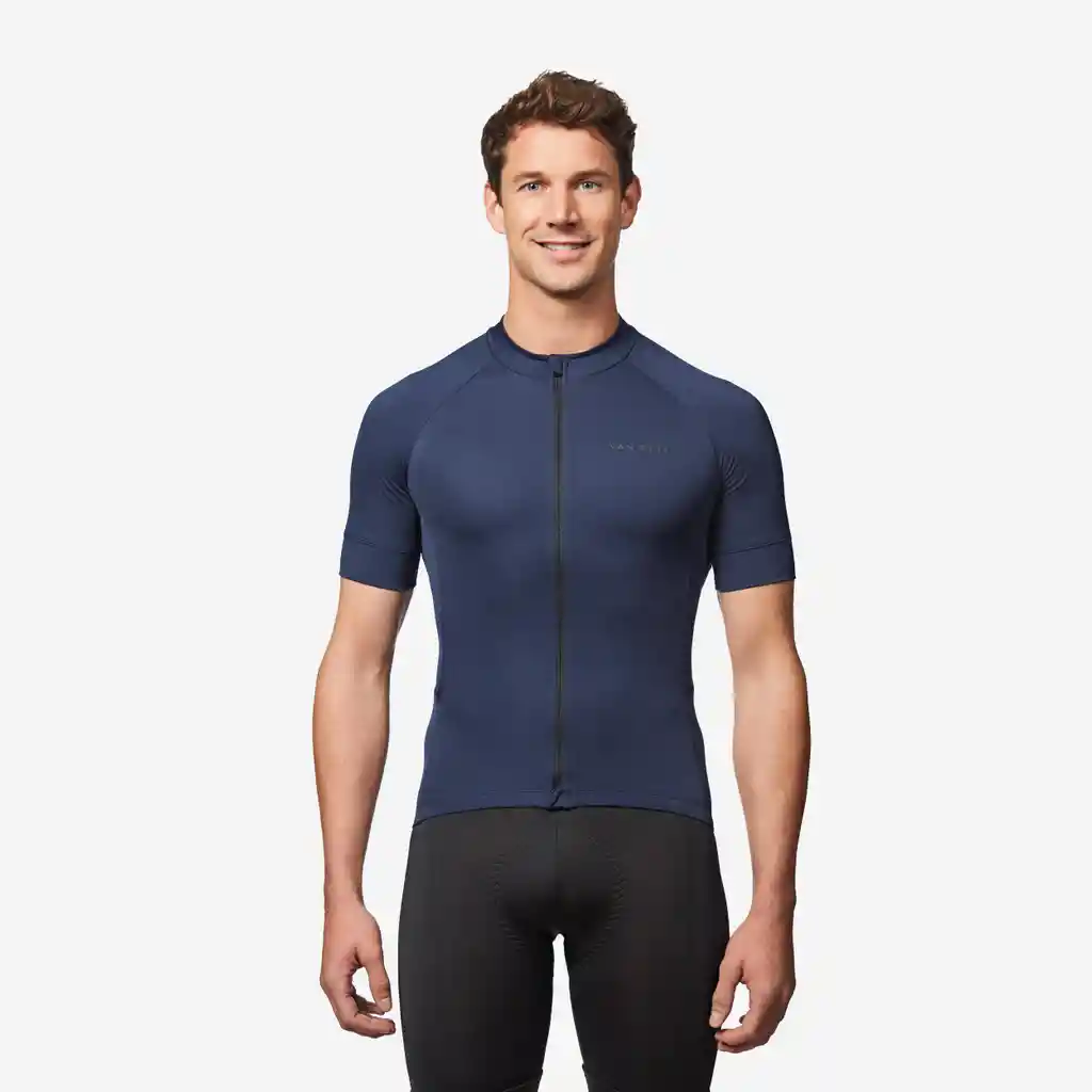Camiseta De Ciclismo Ruta Para Hombre Talla M Van Rysel Azul