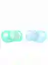 Twistshake Chupón Pacifier 6 +m Pastel Blue Green