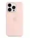 Apple Silicone Case iPhone 14 Pro With Magsafe Chalk Pink