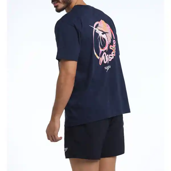 Camiseta Manga Corta Retro Slam Hombre Talla M Speedo