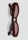 Gafas de Sol Skopelos Marrón Talla 99 Mujer Mango