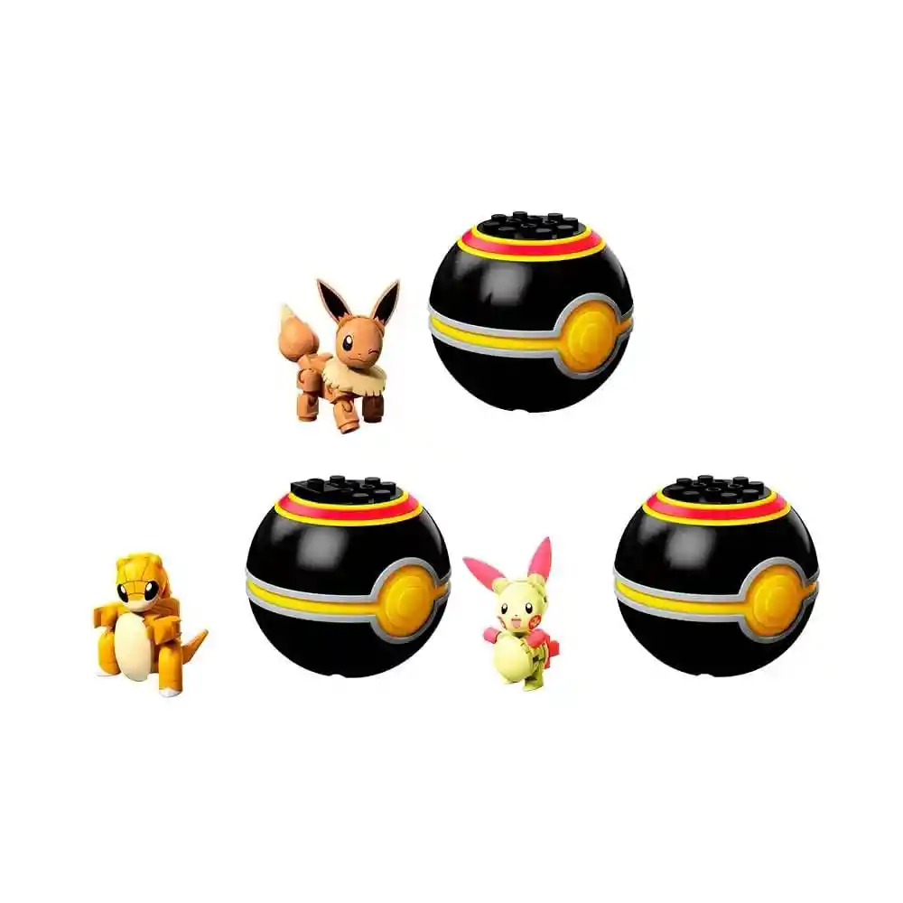 Mega Construx Figura Pokemón Moon & Sun