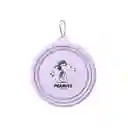 Tazón Plegable Para Mascotas Serie Snoopy Colorful Morado Miniso