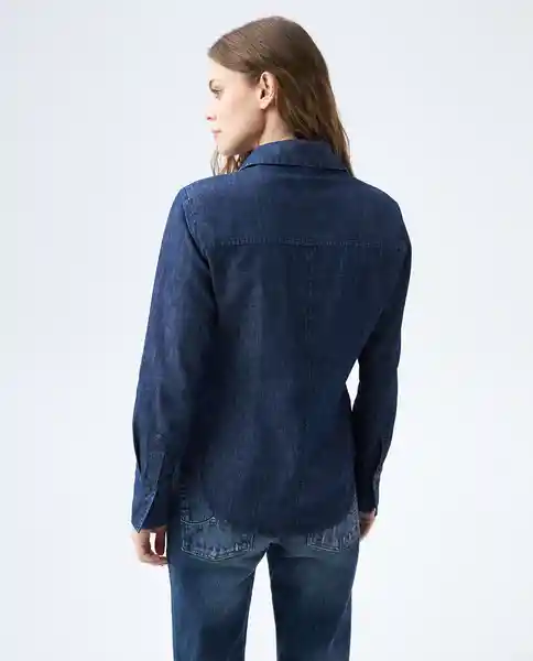  Camisa Mujer Azul Talla Xl 312E001 AMERICANINO 