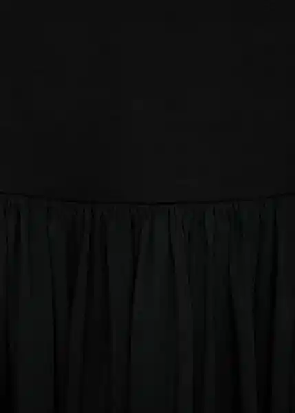 Falda Adin Negro Talla XS Mujer Mango
