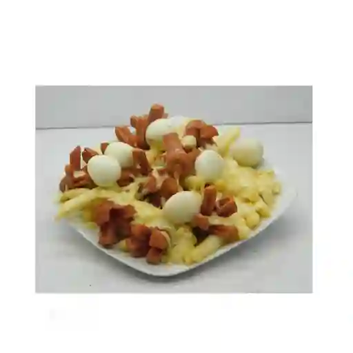 Salchipapas Especial