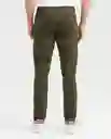 Pantalón Colors Rocket Verde Pino Oscuro 32 Chevignon
