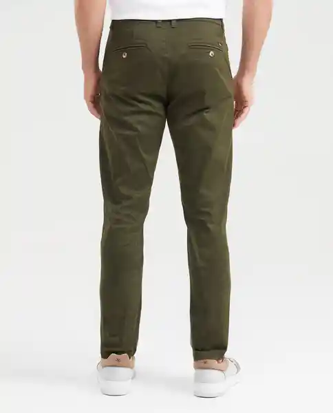 Pantalón Colors Rocket Verde Pino Oscuro 32 Chevignon