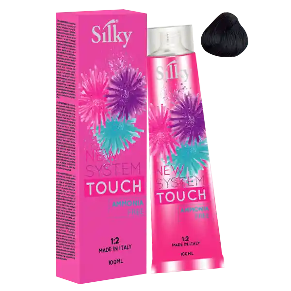 Silky tinte touch negro n.1 x 100ml