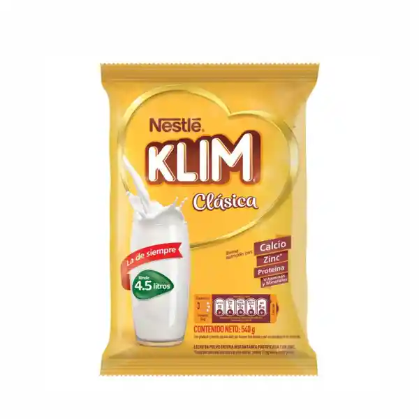 Klim Leche Clásica Fortificada Instantánea