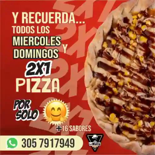 Promo 2x1 Pizza