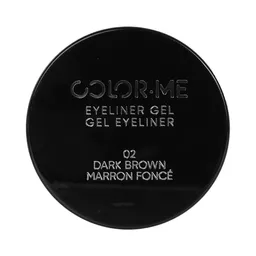 Delineador Color me Eyeliner en Gel Tarro 02 Marrón Oscuro Miniso