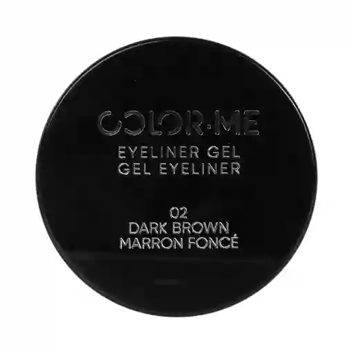 Delineador Color me Eyeliner en Gel Tarro 02 Marrón Oscuro Miniso