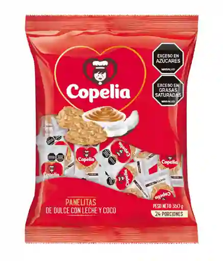 Copelia Panelitas Leche con Caramelo y Coco