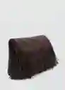 Bolso M Bryan Chocolate Talla 99 Mujer Mango