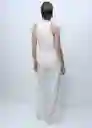 Enterizo Mono Padam Crudo Talla M Mujer Mango