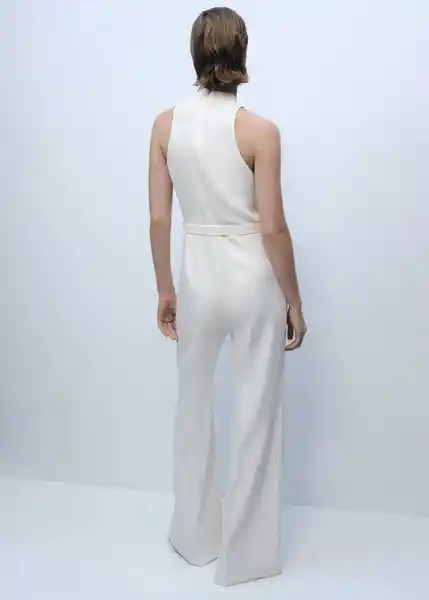Enterizo Mono Padam Crudo Talla M Mujer Mango
