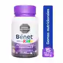 Bénet Multivitamínico Gomas Kids + Minerales Sin Azúcar