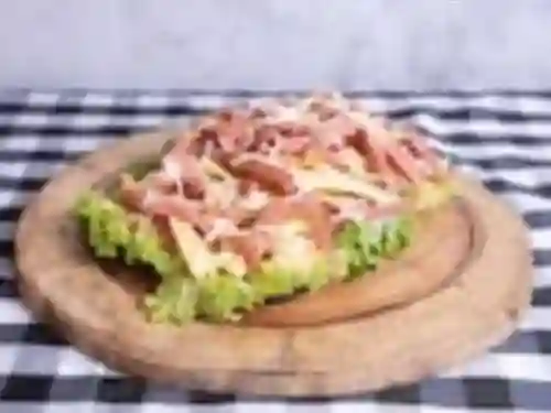 Salchipapa Sencilla