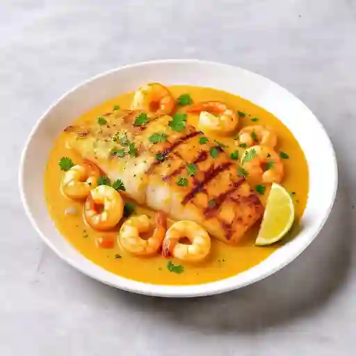 Sierra en Salsa Camarón